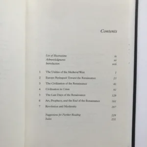 The Last Days of The Renaissance & The March to Modernity, Theodore K. Rabb