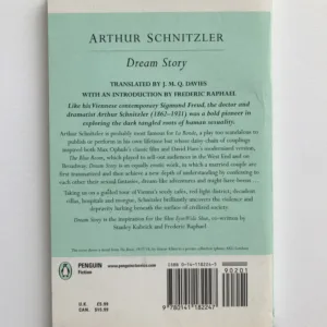 Dream Story, Arthur Schnitzler