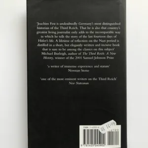 Inside Hitler's Bunker (The Last Days of The Third Reich), Joachim Fest