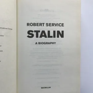 Stalin (A Biography), Robert Service