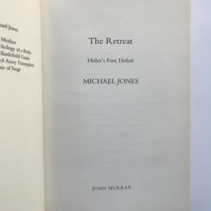 The Retreat (Hitler's First Defeat), Michael Jones