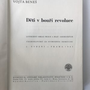 Děti v bouři revoluce, Vojta Beneš