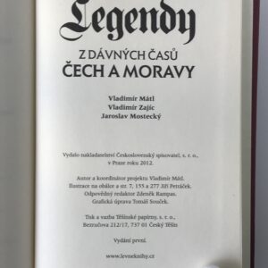 Legendy z dávných časů Čech a Moravy