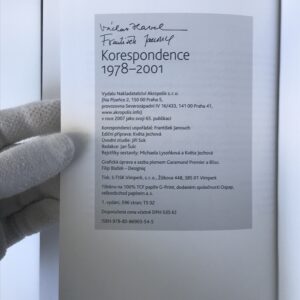 Václav Havel, František Janouch, Korespondence 1978-2001