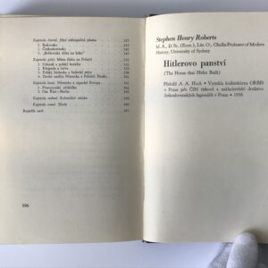 Hitlerovo panství, S. H. Roberts