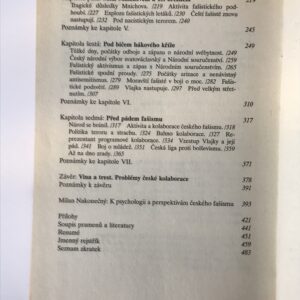 Český fašismus 1922-1945 a kolaborace 1939-1945