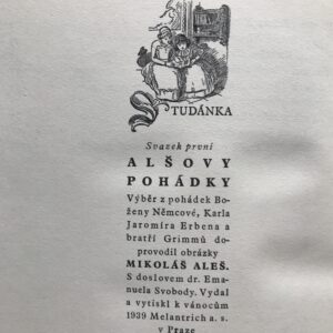 Alšovy pohádky, Božena Němcová, Karel Jaromír Erben, Mikoláš Aleš