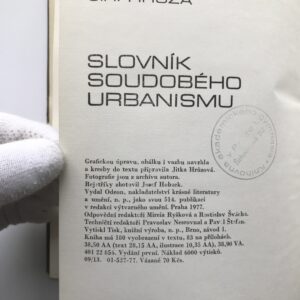 Slovník soudobého urbanismu, Jiří Hrůza