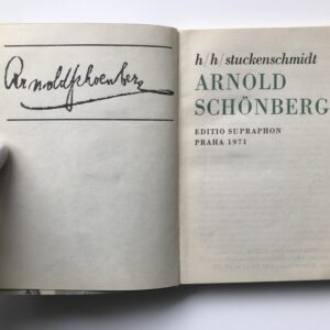 Arnold Schönberg, H. H. Stuckenschmidt