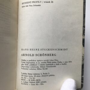 Arnold Schönberg, H. H. Stuckenschmidt