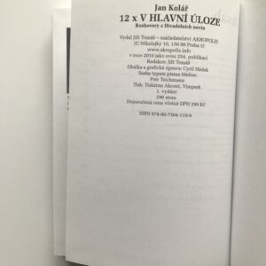 12x v hlavní úloze, Jan Kolář