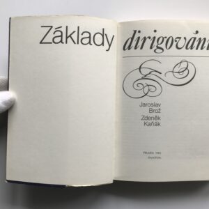 Základy dirigování, Jaroslav Brož, Zdeněk Kaňák