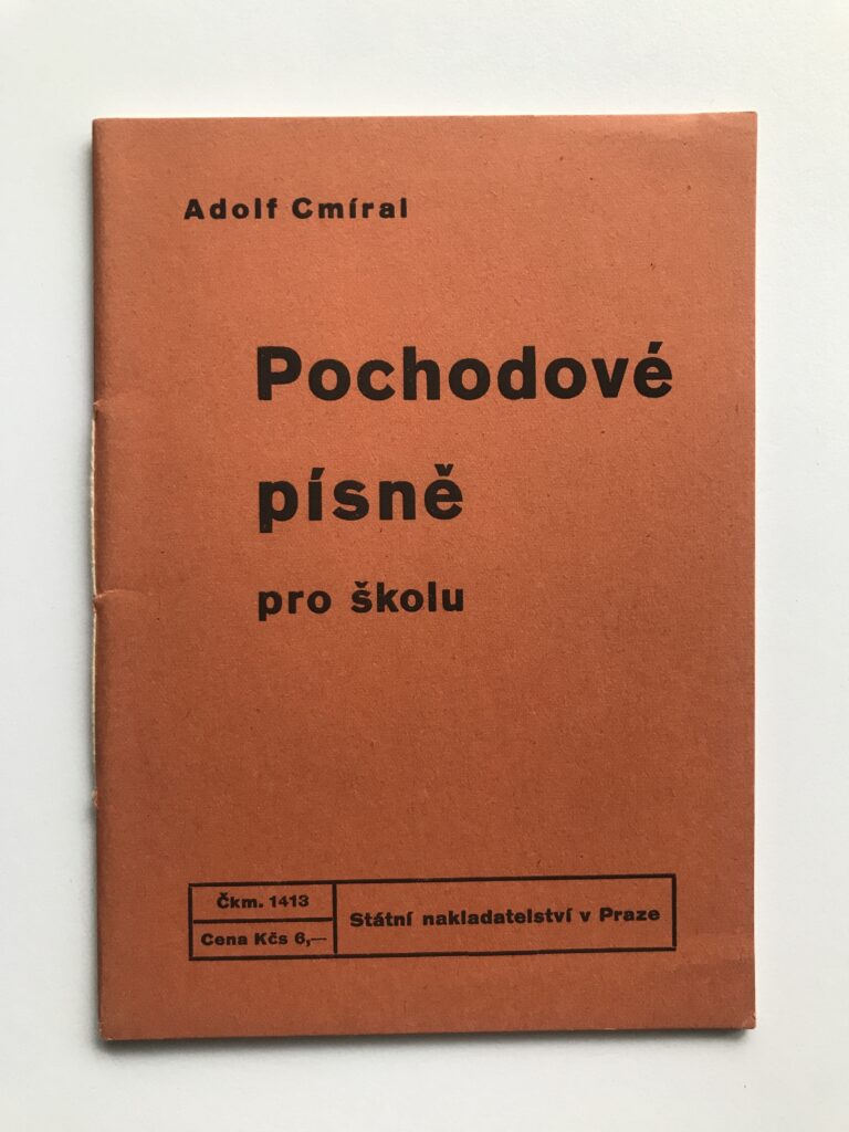 Pochodové písně pro školu, Adolf Cmíral