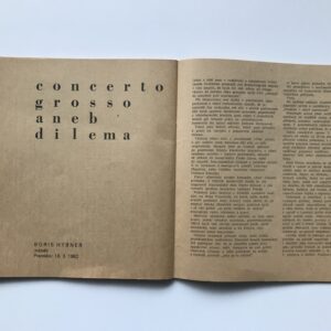 Libreta moderní pantomimy, Jan Dvořák, Boris Hybner, Ctibor Turba, Boleslav Polívka