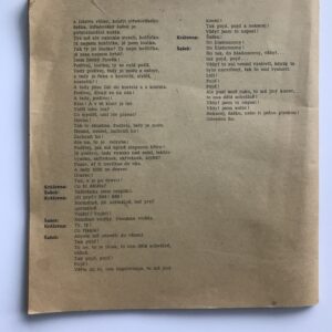 Libreta moderní pantomimy, Jan Dvořák, Boris Hybner, Ctibor Turba, Boleslav Polívka