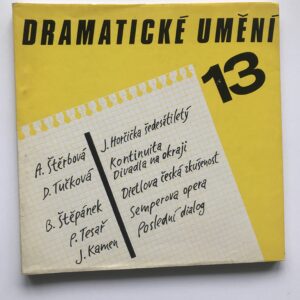 Dramatické umění 13