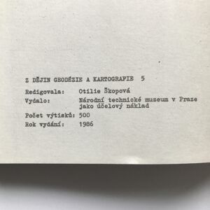 Z dějin geodézie a kartografie 5