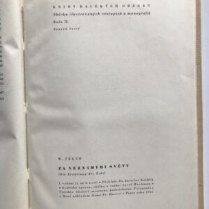 Za neznámými světy, Wilhelm Treue