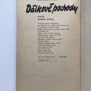 Dálkové pochody aneb zdrávi došli, Josef Bursík