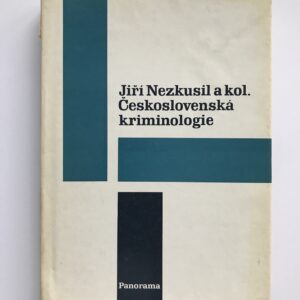 Československá kriminologie, Jiří Nezkusil