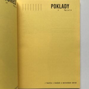 Poklady z Egypta, textilie z českých a moravských sbírek, Nina Bažantová