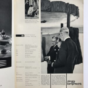 Du – Kulturelle Monatsschrift, Januar 1964