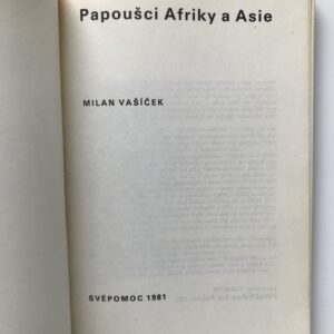 Papoušci Afriky a Asie, Milan Vašíček