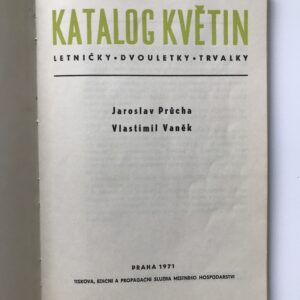 Katalog květiny – letničky, dvouletky, trvalky