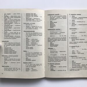 Katalog květiny – letničky, dvouletky, trvalky