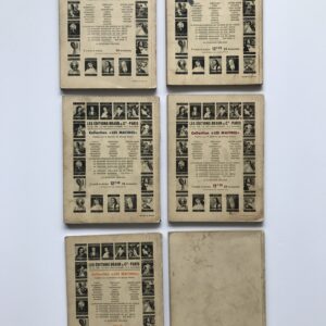 6x Collection des Maitres (Rubens, Raphael, Watteau, Delacroix, Degas, Daumier)