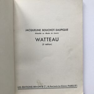 6x Collection des Maitres (Rubens, Raphael, Watteau, Delacroix, Degas, Daumier)