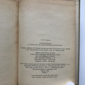 Stručný klíč k určování sladkovodních živočichů, J. M. Chejsin