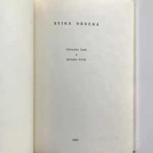 Štika obecná, Stanislav Lusk, Jaroslav Krčál