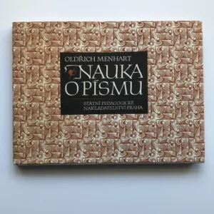 Nauka o písmu, Oldřich Menhart