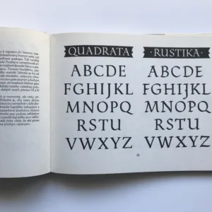 Nauka o písmu, Oldřich Menhart