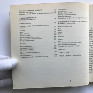 Technika v malířské tvorbě, Bohuslav Slánský