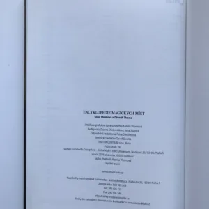 Encyklopedie magických míst, Soňa Thomová, Zdeněk Thoma