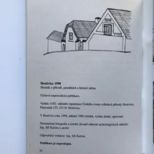 Hostivice 1998 (Sborník o přírodě, památkách a historii města)