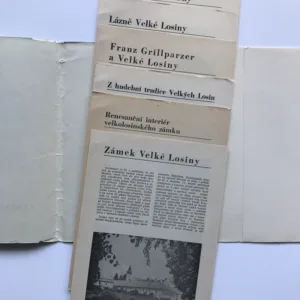 Zámek Velké Losiny a okolí (Výběr vlastivědných zajímavostí)
