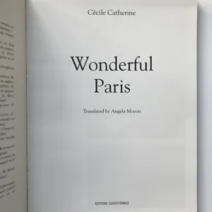 Wonderful Paris, Cécile Catherine, Angela Moyon