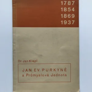 Jan Ev. Purkyně a Průmyslová Jednota (podpis autora), Jan Klepl