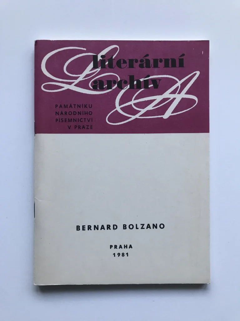Bernard Bolzano, literární pozůstalost, Pavel Křivský, Marie Pavlíková