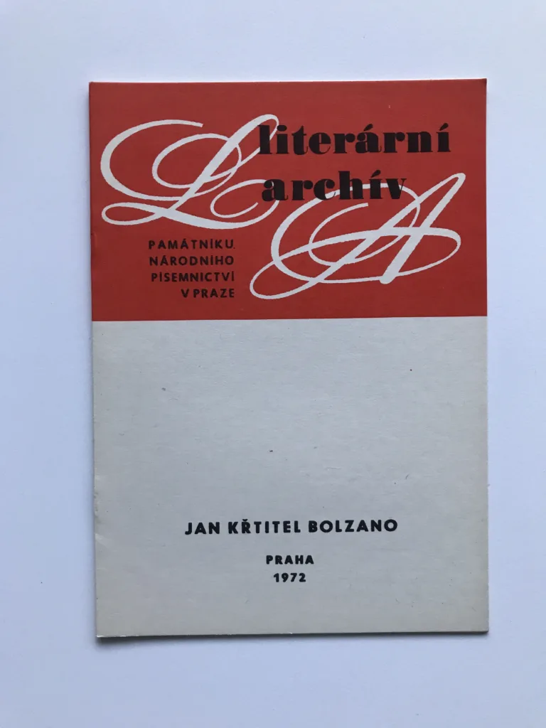 Jan Křtitel Bolzano, literární pozůstalost, Pavel Křivský