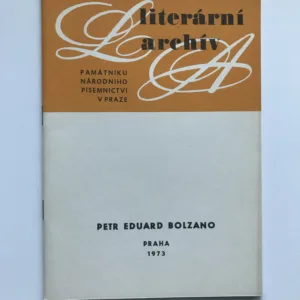 Petr Eduard Bolzano, literární pozůstalost, Pavel Křivský