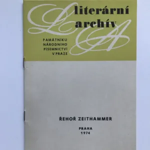 Řehoř Zeithammer, literární pozůstalost, Pavel Křivský