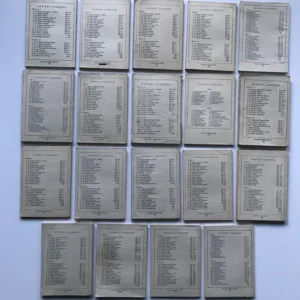 19x Operní libreta (Smetana, Mozart, Wagner, Verdi, Čajkovskij...), SNKLHU
