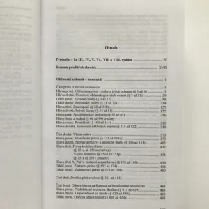 Občanský zákoník, Oldřich Jehlička, Jiří Švestka, Marta Škárová