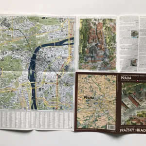 Pražský hrad – panoramatická mapa