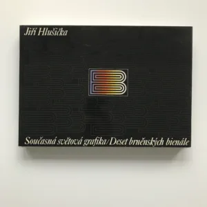 Současná světová grafika / Deset brněnských bienále, Jiří Hlušička