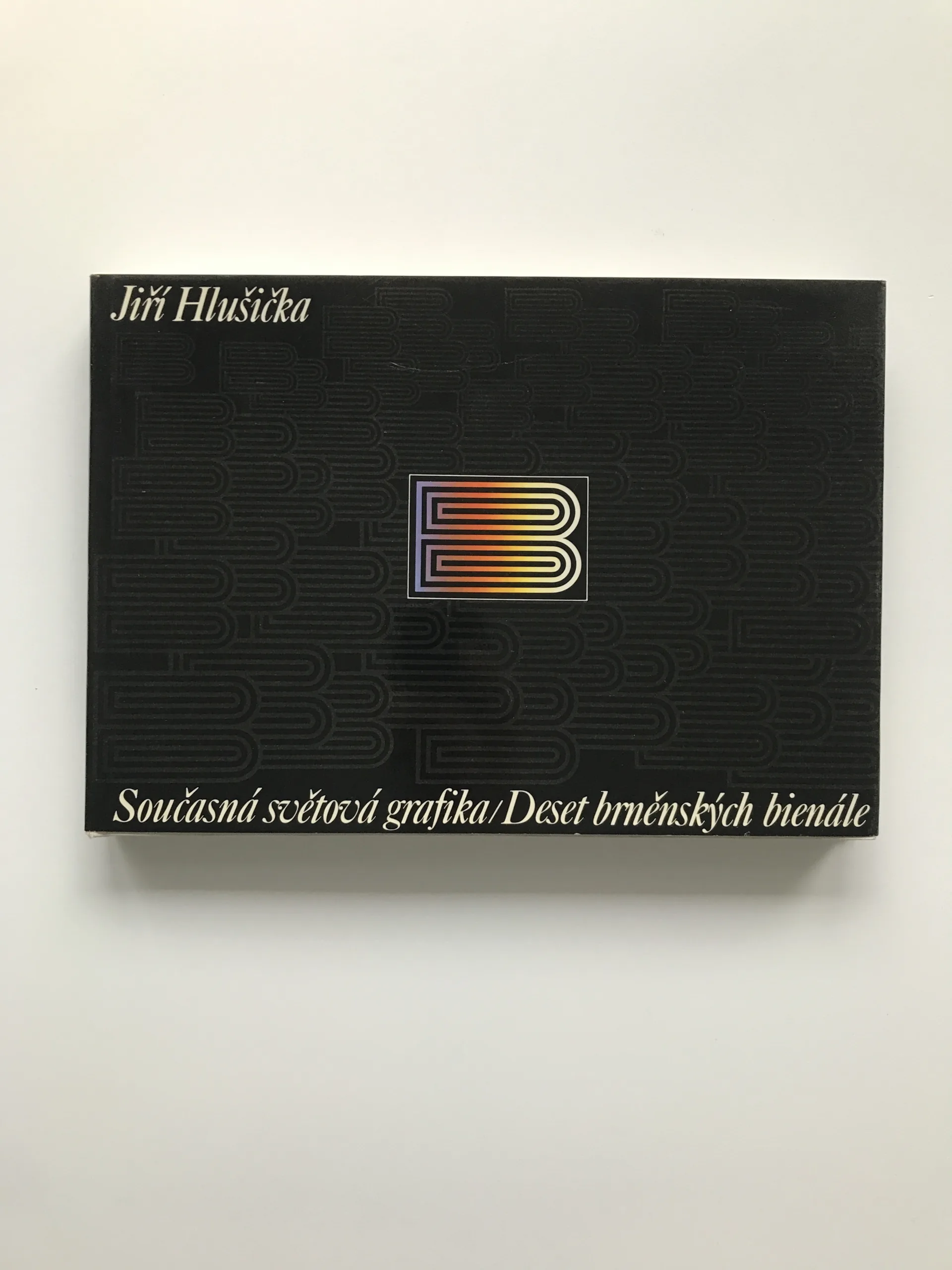 Současná světová grafika / Deset brněnských bienále, Jiří Hlušička